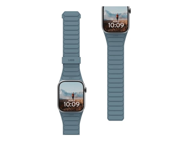 Urban Armor Gear 194160118051, Band, Smartklokke, Beige, Skyblå, Apple, Watch Series 4-6, SE, & SE 2 44mm, Series 7-9 45mm, Series 10 46mm, Ultra 1...