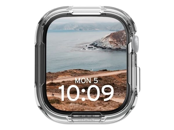 Urban Armor Gear 1A4417114G4G, Etui, Smartklokke, Gjennomsiktig, Apple, Watch Series 10: 46mm., Polykarbonat (PC)