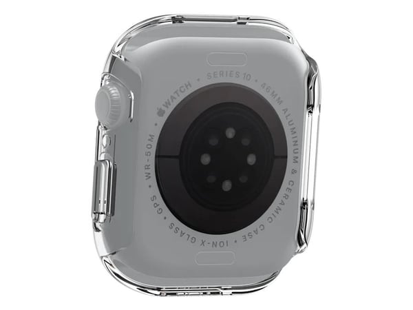 Urban Armor Gear 1A4417114G4G, Etui, Smartklokke, Gjennomsiktig, Apple, Watch Series 10: 46mm., Polykarbonat (PC)
