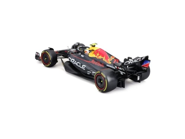 BBURAGO RedBull F1 RB19 1:18 Pérez 23, Sportsbil, Montert på forhånd, 1:18, RedBull F1 RB19, Alle kjønn, Metall, Plast