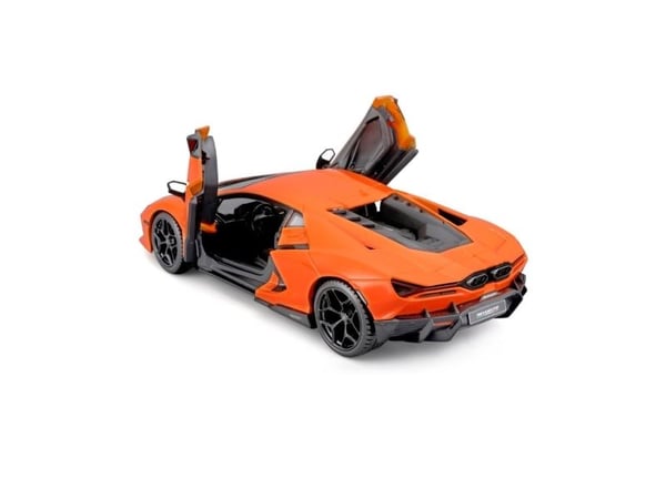 BBURAGO Lamborghini Revuelto, Superauton pienoismalli, Esikoottu, 1:24, Lamborghini Revuelto, Ei sukupuolirajoitusta, Metalli, Muovi