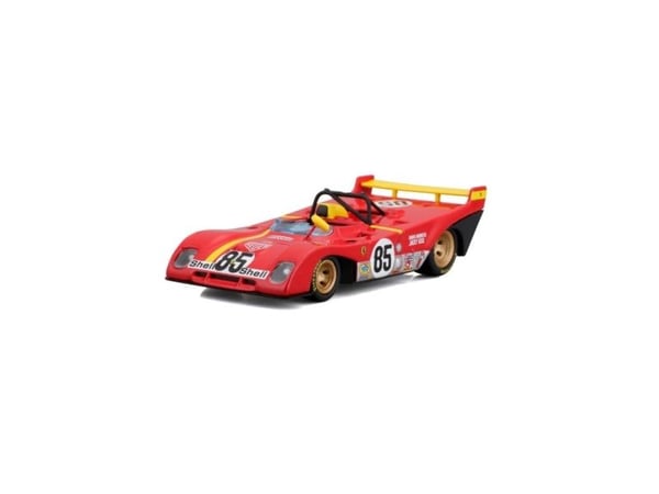 BBURAGO 1:43 kilpa-auton malli Ferrari 312 P 1972, 18-36302