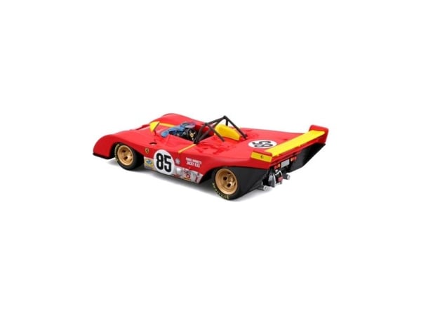 BBURAGO 1:43 kilpa-auton malli Ferrari 312 P 1972, 18-36302