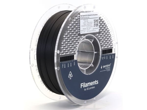 Gembird - Svart - 1 kg - 330 m - svart - fargeboks - PLA-filament (3D)