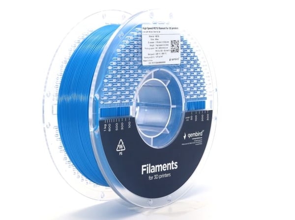 Gembird - Blå - 1 kg - blå - fargeboks - PETG-filament (3D)