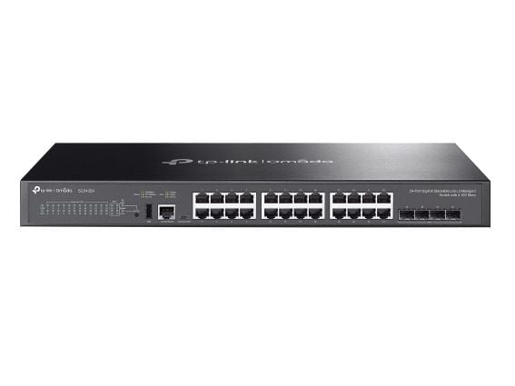 TP-Link Omada SG5428X, Håndtert, L3, Gigabit Ethernet (10/100/1000), Rack-montering