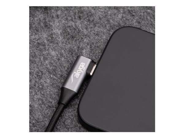 Akyga AK-USB-56, 1 m, Lightning, USB C, Hanstik, Hanstik, Lajittelu