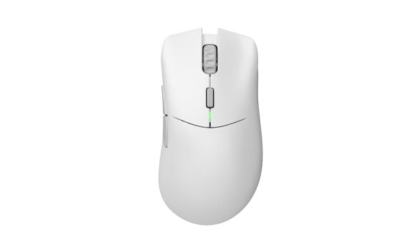 Glorious Gaming Model D 2 PRO Wireless, Høyre hendt, Optisk, RF kabel-fri, 26000 DPI, 1 ms, Hvit