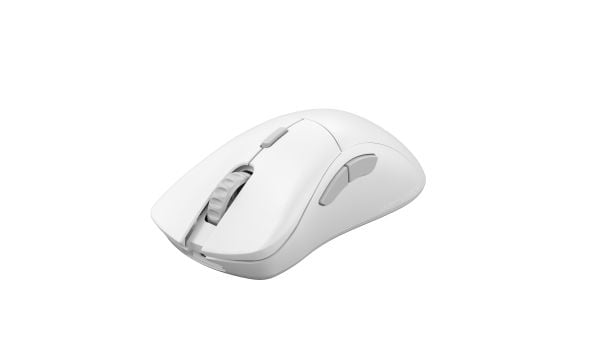 Glorious Gaming Model D 2 PRO Wireless, Høyre hendt, Optisk, RF kabel-fri, 26000 DPI, 1 ms, Hvit