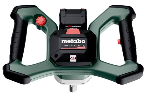 Metabo 601164850, Mørtel, Sort, Grønn, Satin Stål, M14, Trinn, Ergonomisk, 89 dB