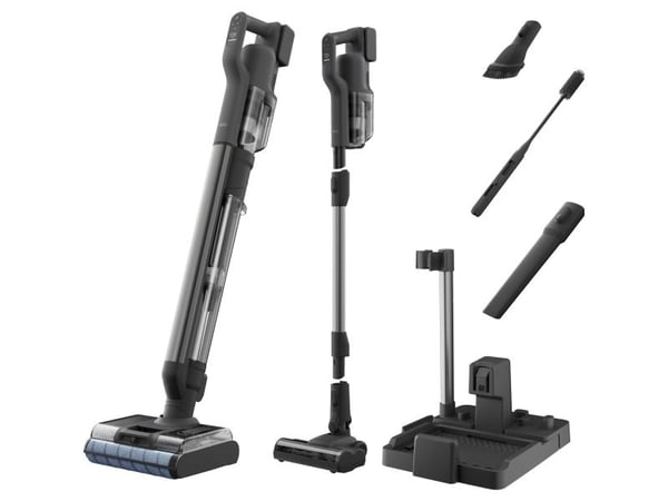 AEG AW82U2DG, Uten pose, Grå, Rustfritt stål, Tørr & våt, 81 dB, Automatisk, Batteri