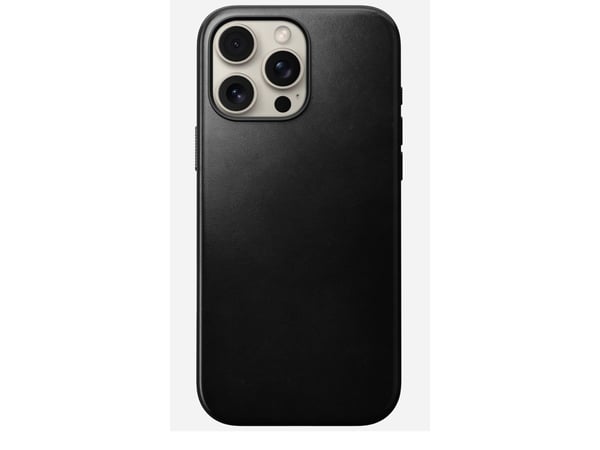 Nomad Modern Leather Case, Etui, Apple, iPhone 16 Pro Max, 17,5 cm (6.9"), Svart