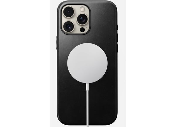 Nomad Modern Leather Case, Etui, Apple, iPhone 16 Pro Max, 17,5 cm (6.9"), Svart