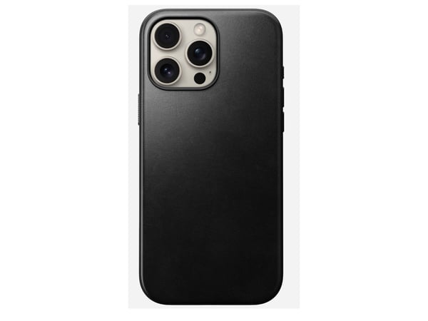 Nomad Modern Leather Case, Etui, Apple, iPhone 16 Pro Max, 17,5 cm (6.9"), Svart