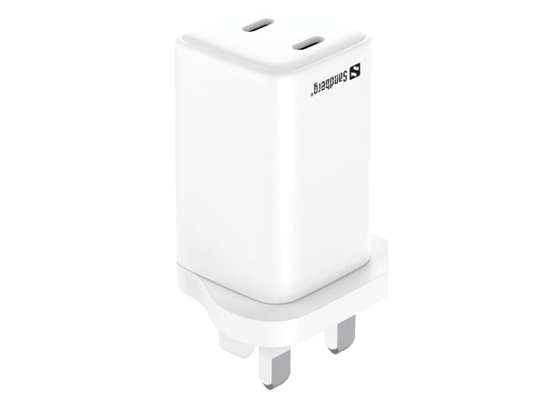 Sandberg 441-62, Innendørs, AC, 20 V, 3 A, Hvit