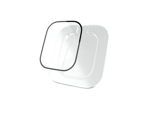 FIXED Armor - Skjermbeskyttelse for smart armbåndsur - 2.5D - glass - rammefarge svart - for Apple Watch (49 mm)