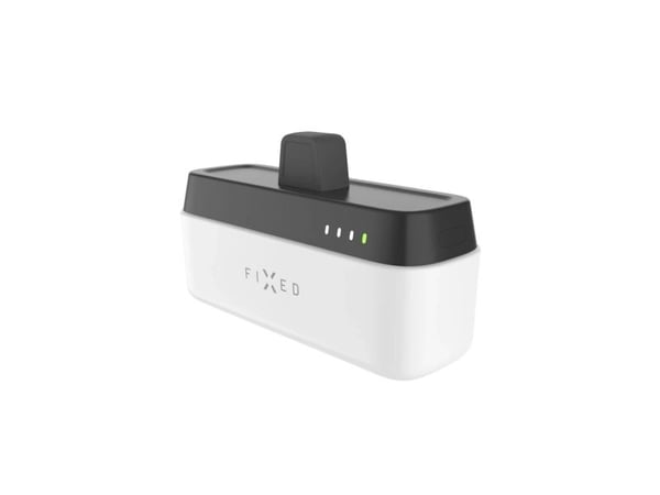 FIXED Zen 5 - Strømbank - plug-in - 5000 mAh - 18.5 Wh - 20 watt - 3 A - PD 3.0 (USB-C) - hvit