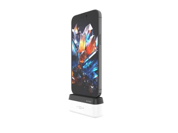 FIXED Zen 5 - Strømbank - plug-in - 5000 mAh - 18.5 Wh - 20 watt - 3 A - PD 3.0 (USB-C) - hvit