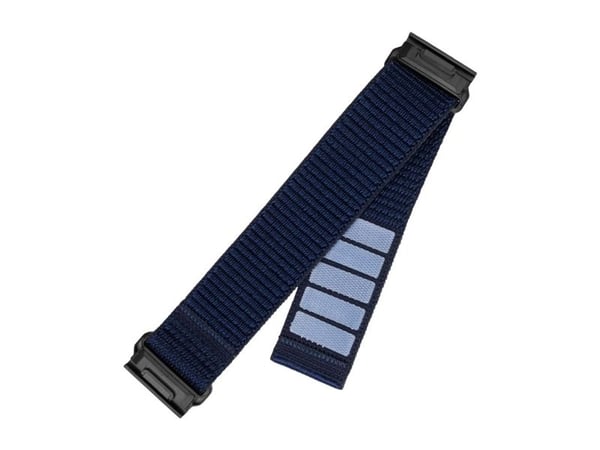 FIXED - Sløyfe for smart armbåndsur - 22 mm, nylon - 160-210 mm - mørk blå