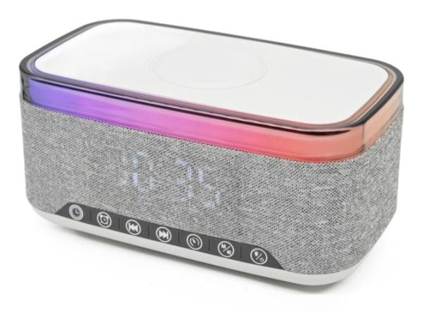 Denver CRQ-225, Klokke, FM, LED, Flerfarget, Grå, Monokromatisk