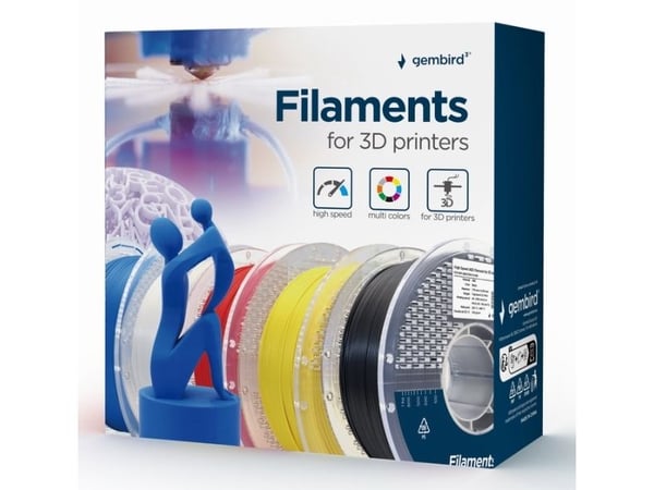 Gembird 3DP-PLA-FL2-01-O, 1 styck, 1 kg
