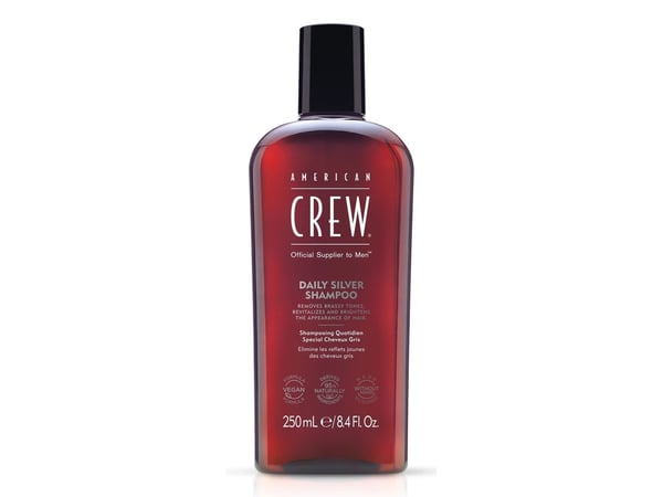 Sampon American Crew Daily Silver, Par grizonat/alb, 250ml