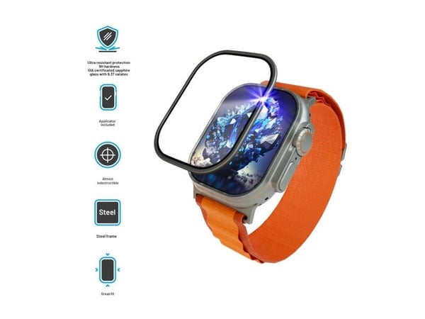 FIXED - Skjermbeskyttelse for smart armbåndsur - ultra-thin - glass - for Apple Watch (49 mm)