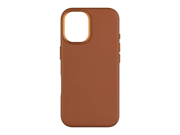 FIXED MagLeather, Suojus, Apple, iPhone 16, 15,5 cm (6.1"), Ruskea