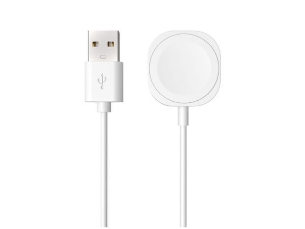 FIXED - Laddningskabel för smart klocka - USB hane - 1 m - vit