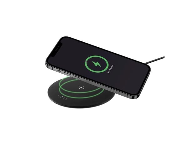 FIXED SlimPad - Trådløs ladepute - 15 watt - svart