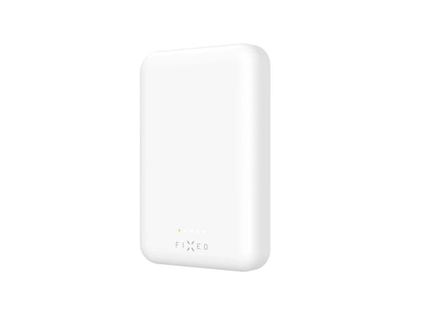 FIXED MagZen - Trådløs nødlader - Li-pol - 6000 mAh - 23.1 Wh - 20 watt - 3 A - PD 3.0 (USB-C) - hvit
