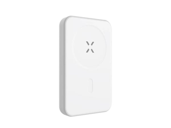 FIXED MagZen - Trådløs nødlader - Li-pol - 6000 mAh - 23.1 Wh - 20 watt - 3 A - PD 3.0 (USB-C) - hvit