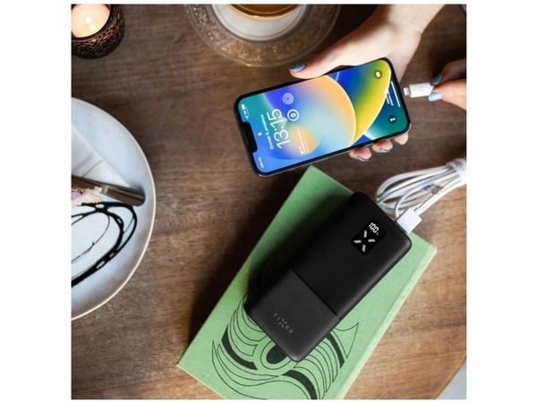 FIXED FIXZEN-20-BK, 20000 mAh, Litium Polymer (LiPo), Svart