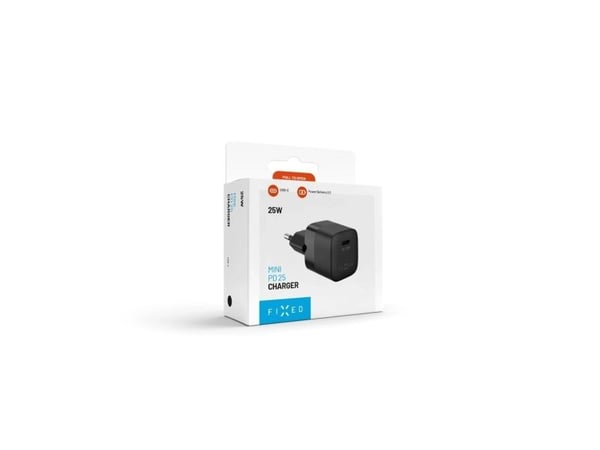 Kiinteä kiinteä | Mini USB-C-matkalaturi, 25W | FIXC25M-C-BK FIXC25M-C-BK