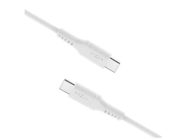 FIXED FIXDLS-CC2-WH, 2 m, USB C, USB C, USB 2.0, 4,8 Gbit/s, Valkoinen