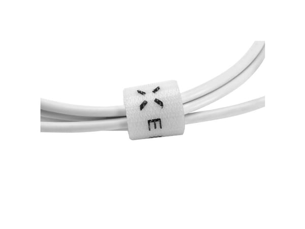 FIXED FIXD-UL2M-WH, 2 m, Lightning, USB C, Uros, Uros, Valkoinen