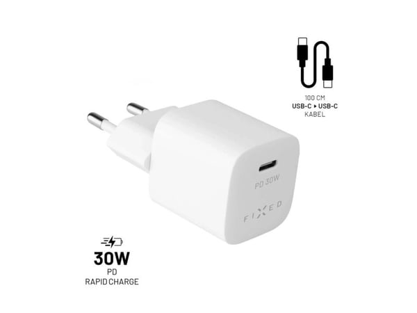FIXED FIXC30M-CC-WH, Innendørs, AC, 1 m, Hvit