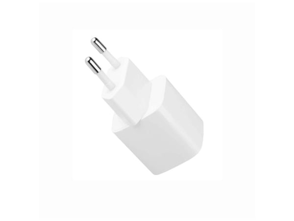 Kelioninis mini įkroviklis FIXED 30 W su USB-C/USB-C kabeliu, baltas