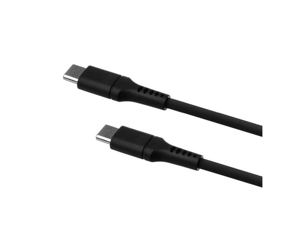 FIXED - USB-kabel - 24 pin USB-C (hann) til 24 pin USB-C (hann) - USB 2.0 - 2 m - USB Power Delivery (60W) - svart