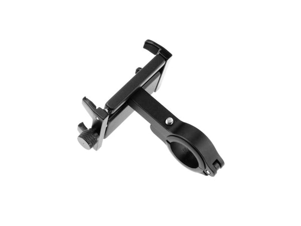 FIXED Bikee ALU - Sykkelholder for mobiltelefon - aluminium - fra 4" til 6,7" - sort
