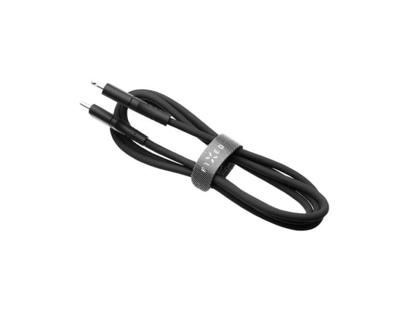FIXED - Lightning-kabel - 24 pin USB-C hann til Lightning hann - 1.2 m - MFI-sertifisert - svart