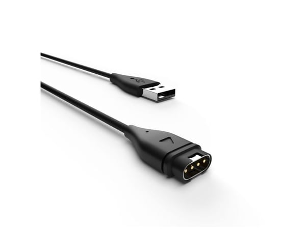 FIXED - Laddningskabel för smart klocka - USB hane - 1 m - svart