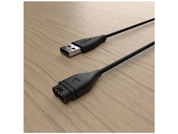FIXED - Laddningskabel för smart klocka - USB hane - 1 m - svart