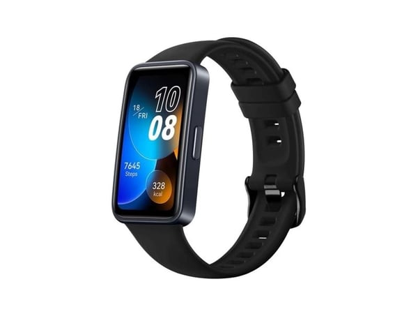 FIXED - Klokkestropp for aktivitetssporer - silikon - svart - for Huawei Band 8, Band 9