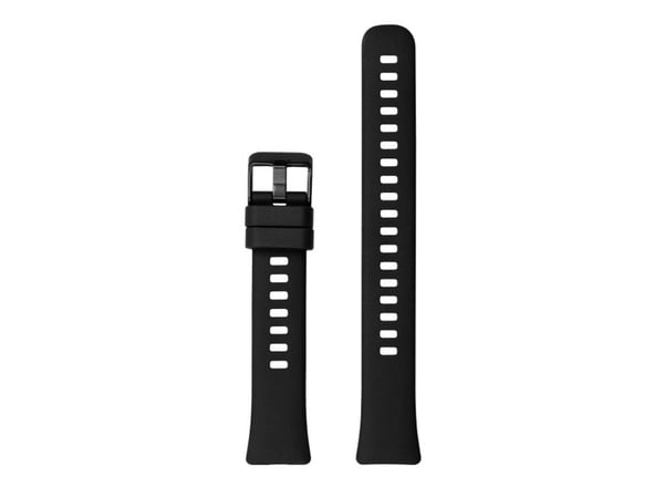 FIXED - Klokkestropp for aktivitetssporer - silikon - svart - for Huawei Band 8, Band 9
