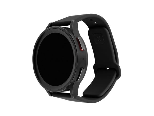 FIXED - Klokkestropp for smart armbåndsur - silicone, quick release, 20 mm - 160-235 mm - svart - for Amazfit GTS 4; Garmin epix Pro; Venu Sq 2; Ni...