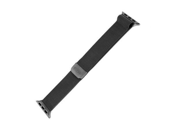 FIXED - Sløyfe for smart armbåndsur - breathable - svart - for Apple Watch (42 mm, 44 mm, 45 mm, 46 mm, 49 mm)