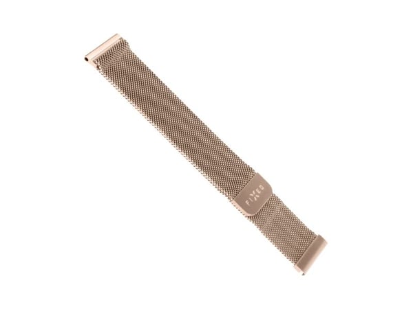 FIXED - Slinga för smart klocka - 20 mm, snabbkoppling - guldrosa