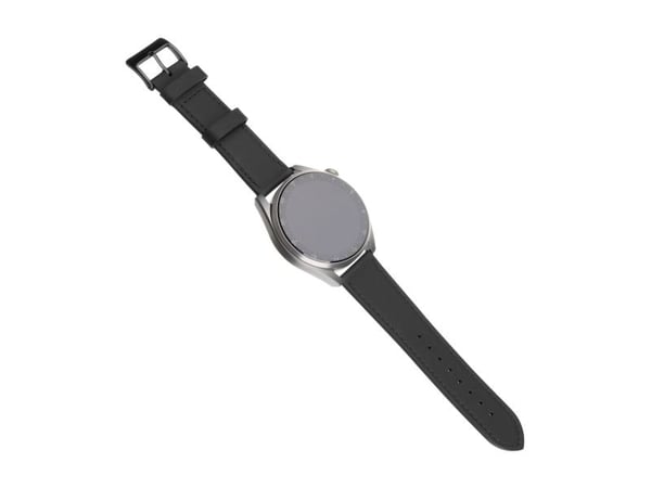 Fast smartklokke skinnreim, 22 mm, svart
