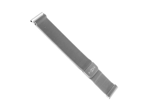 FIXED - Slinga för smart klocka - 22 mm, snabbkoppling - silver